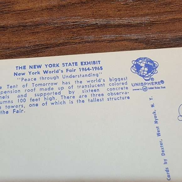 Vintage 1965 World's Fair post cards - Picture 9 of 11